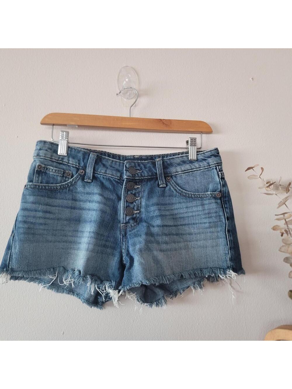 Lucky Brand Denim Short Sz 0 Festival Y2K Western Cowgirl